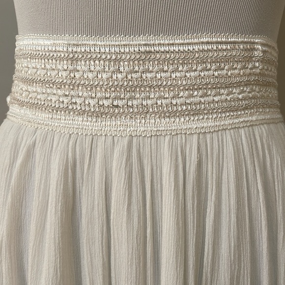 Gypsie Blue White Skirt Size Large - Picture 2 of 5